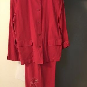 Josephine Chaus pantsuit, size 12